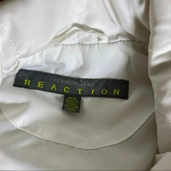 Kenneth‎ Cole Reaction M White puffer vest - Picture 7 of 9